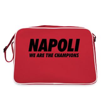 Naples we are the master - Retro Bag - red/white - Back