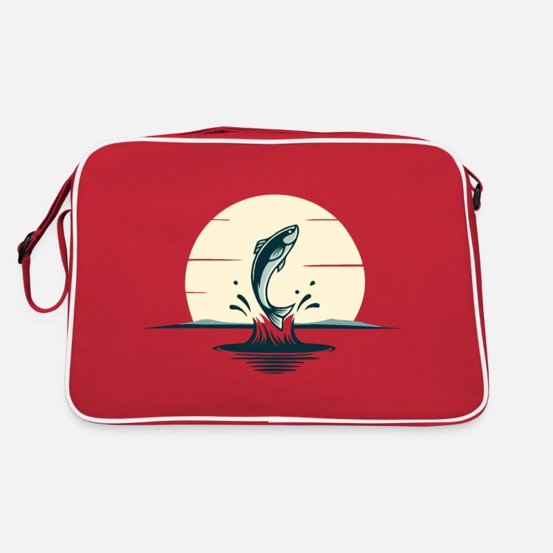 Jumping fish Retro Bag