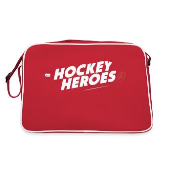 JOUEURS DE HOCKEY - Sac Retro - rouge/blanc - Dos