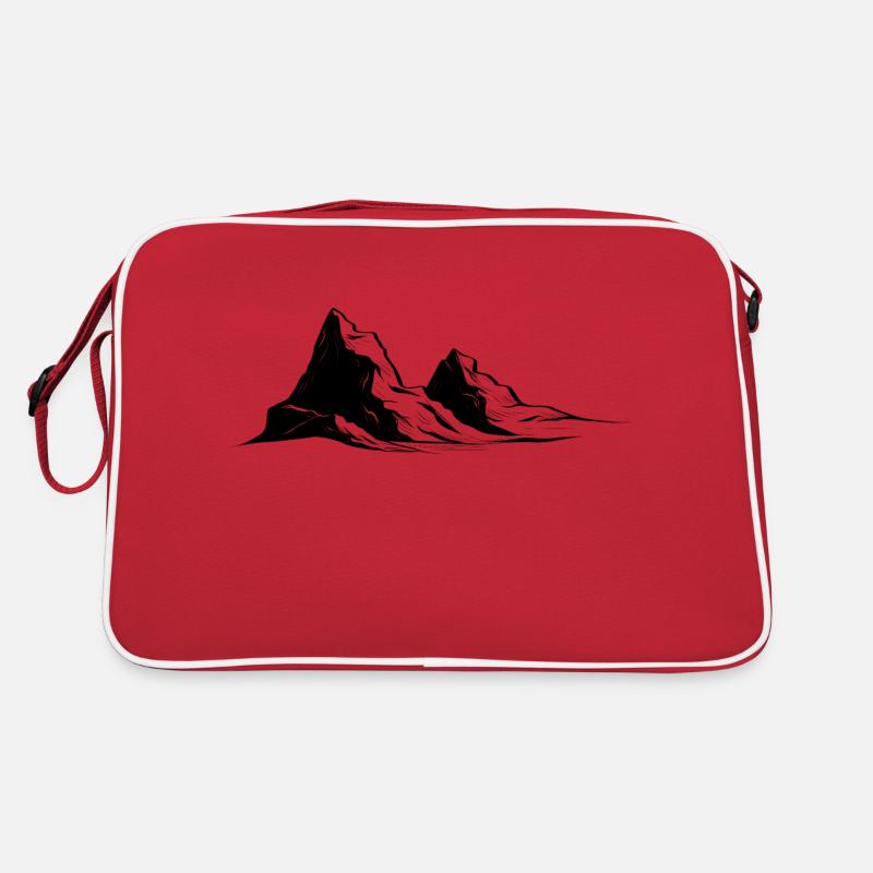 Berge Retro Tasche