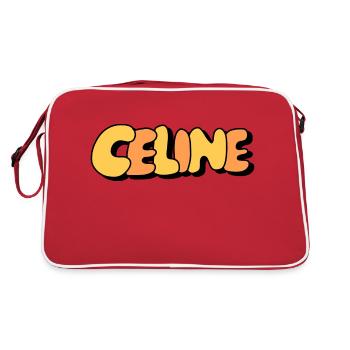 Céline - Sac Retro - rouge/blanc - Dos