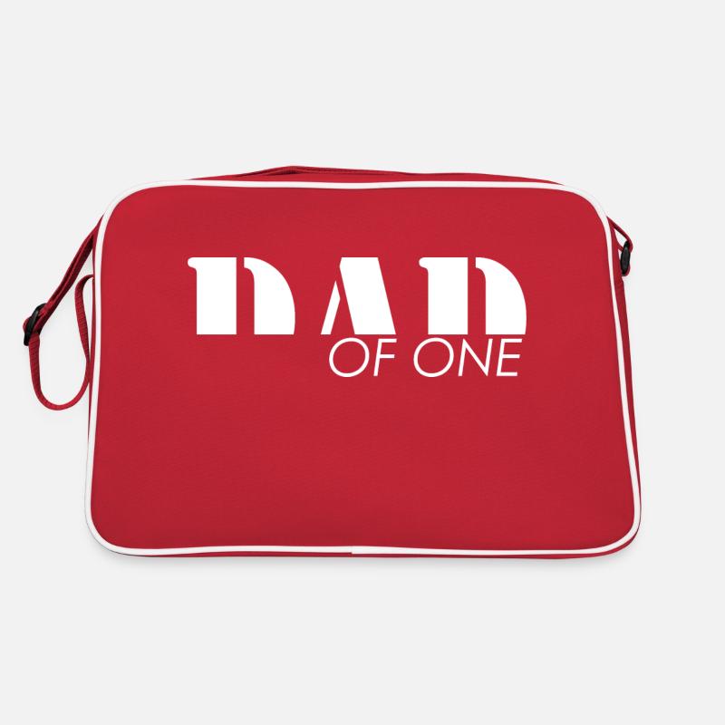Vater eines Kindes - Papa Retro Tasche