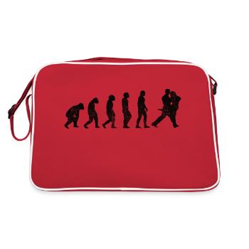 Dancing Hobby Dancer Sport Gift Dance Sport - Retro Bag - red/white - Back