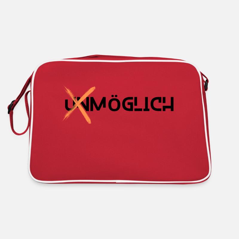 Mach das Unmögliche möglich! Retro Tasche