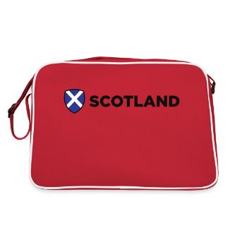Drapeau national d'Ecosse - Sac Retro - rouge/blanc - Dos