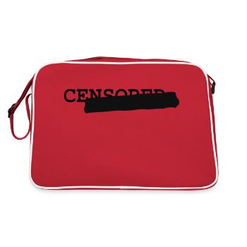 Censored - Retro Bag - red/white - Back
