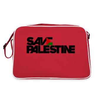 la Palestine libre - Sac Retro - rouge/blanc - Dos