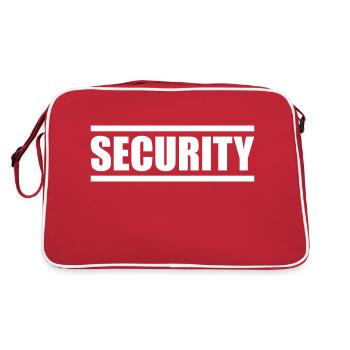 Security - Retro Bag - red/white - Back
