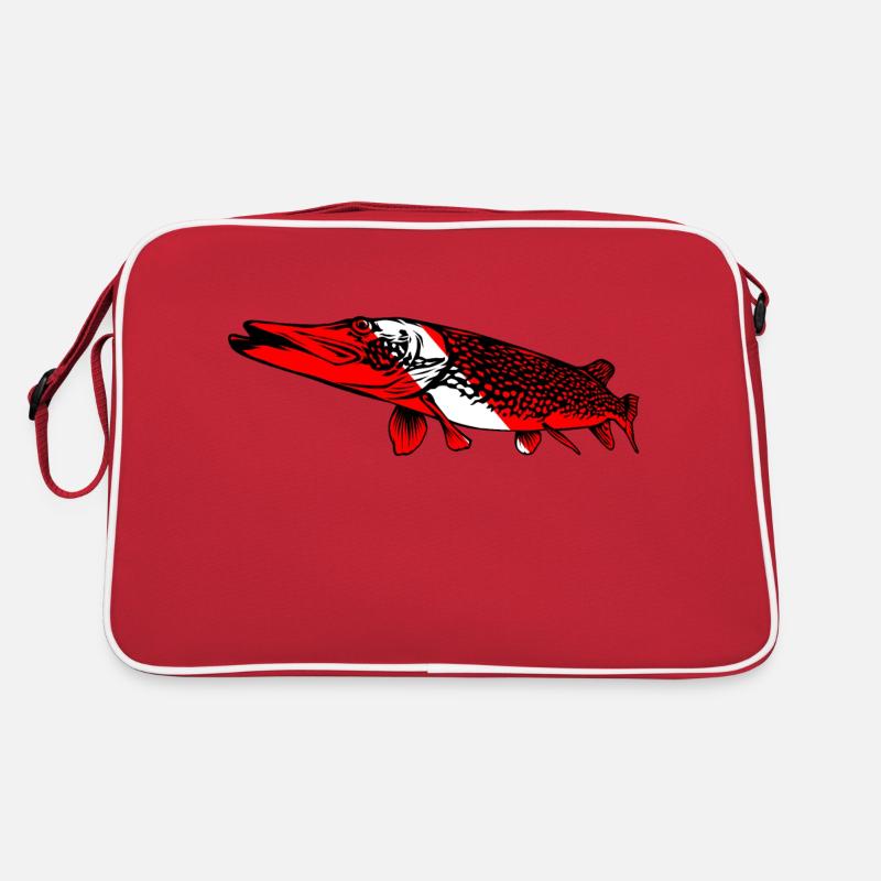 Hecht von Scuba.Style Retro Tasche