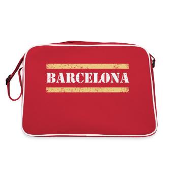 Barcelone - Sac Retro - rouge/blanc - Dos