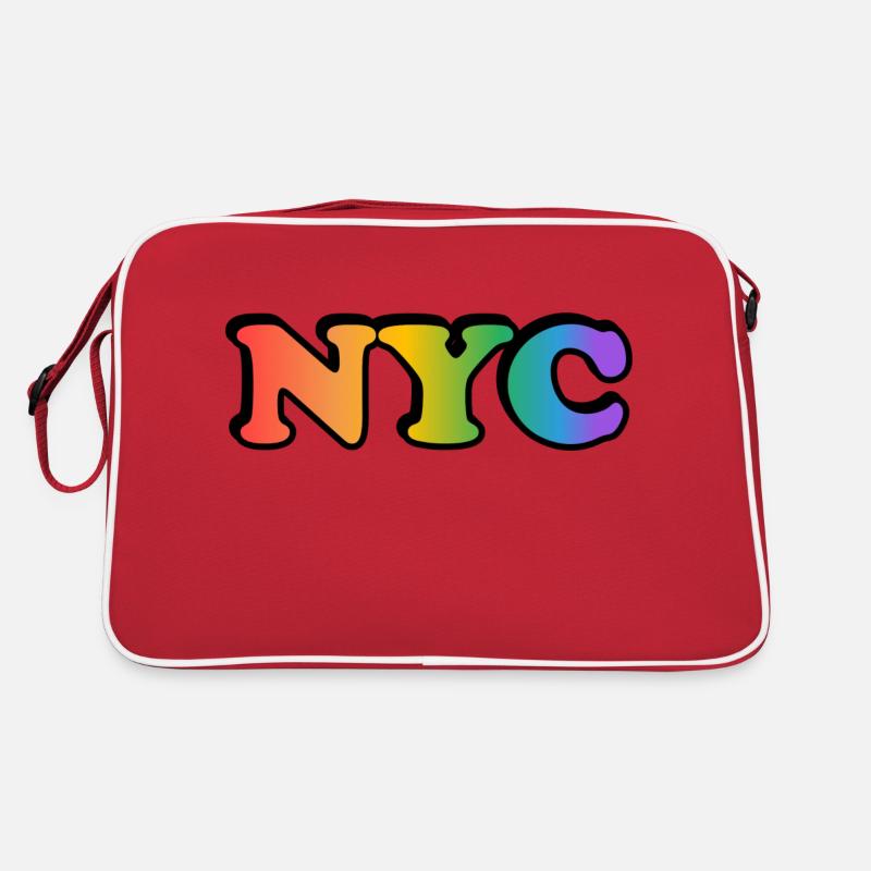Schwules NYC Retro Tasche