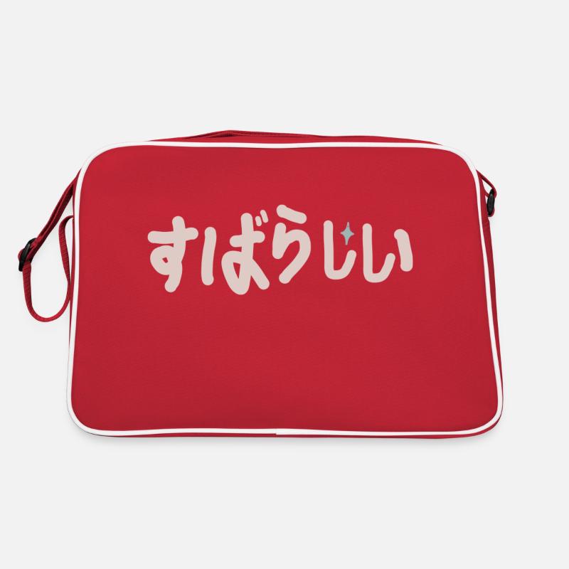 Wunderbar handschriftlich Retro Tasche