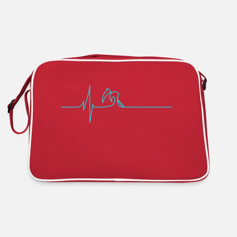 Électrocardiogramme - La Mort - Bleu Sac Retro