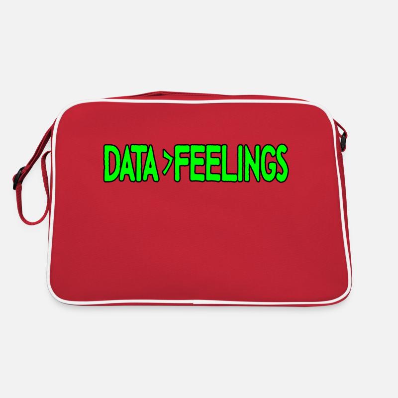 Les données sont plus grandes que les sentiments 4 Sac Retro