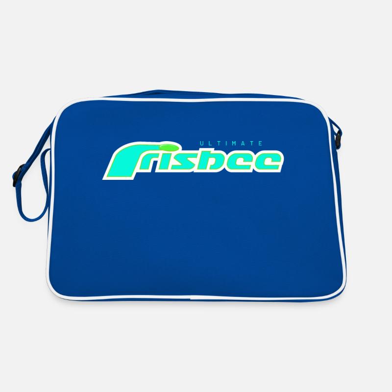 ultimate frisbee türkis Retro Tasche