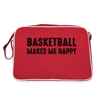 Basket-ball - Sac Retro - rouge/blanc - Dos