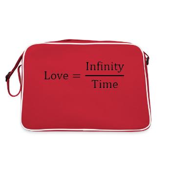 Amour éternel - Sac Retro - rouge/blanc - Dos