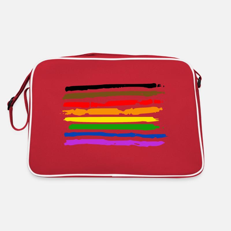 Pride Flag More Colors Retro Bag