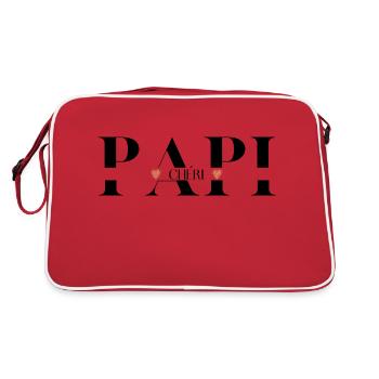 papi Chéri - Sac Retro - rouge/blanc - Dos