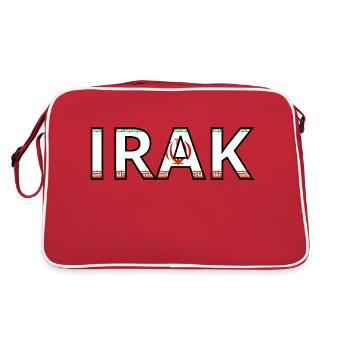 Flag of Iraq - Retro Bag - red/white - Back