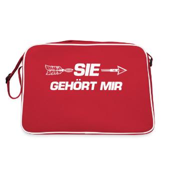 C’est à moi - Sac Retro - rouge/blanc - Dos