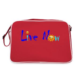Live Sun - Retro Bag - red/white - Back