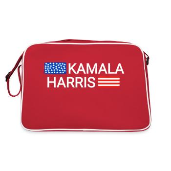 KAMALA HARRIS Amérique - Sac Retro - rouge/blanc - Dos