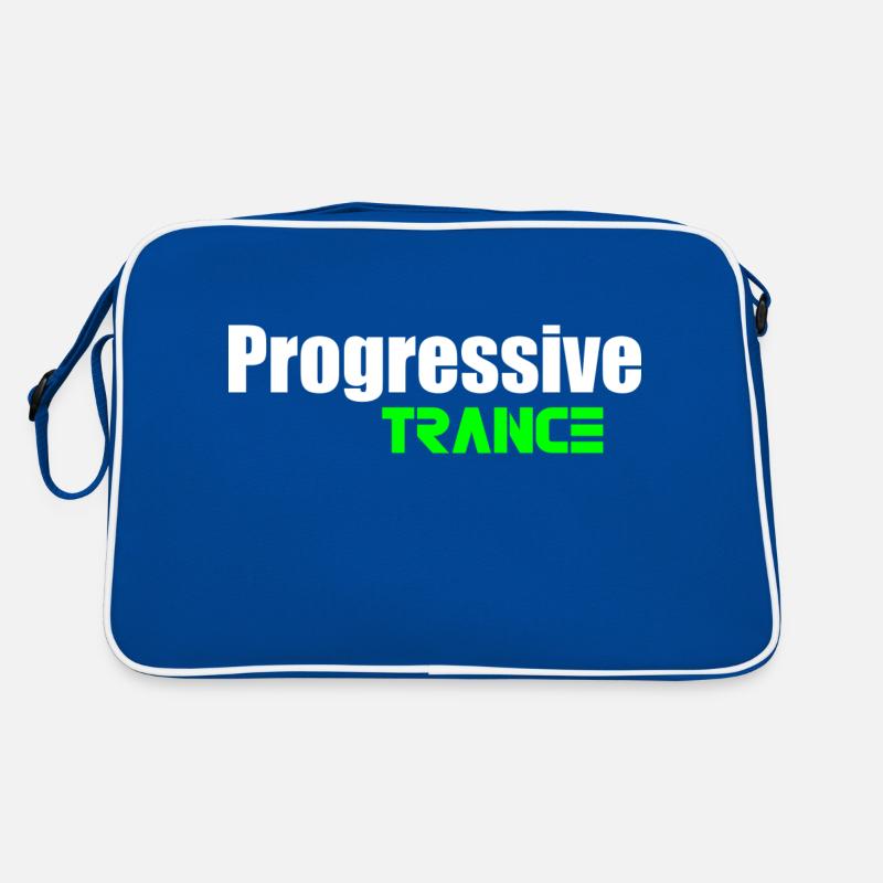 Progressive trance quote Retro Bag