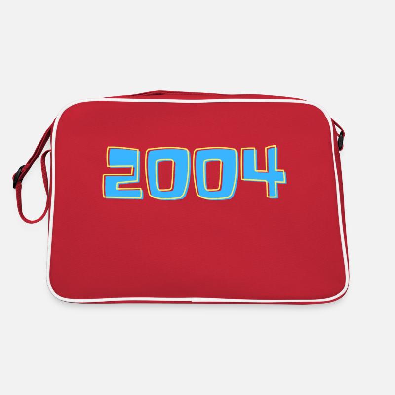 2004 en bleu et jaune Sac Retro