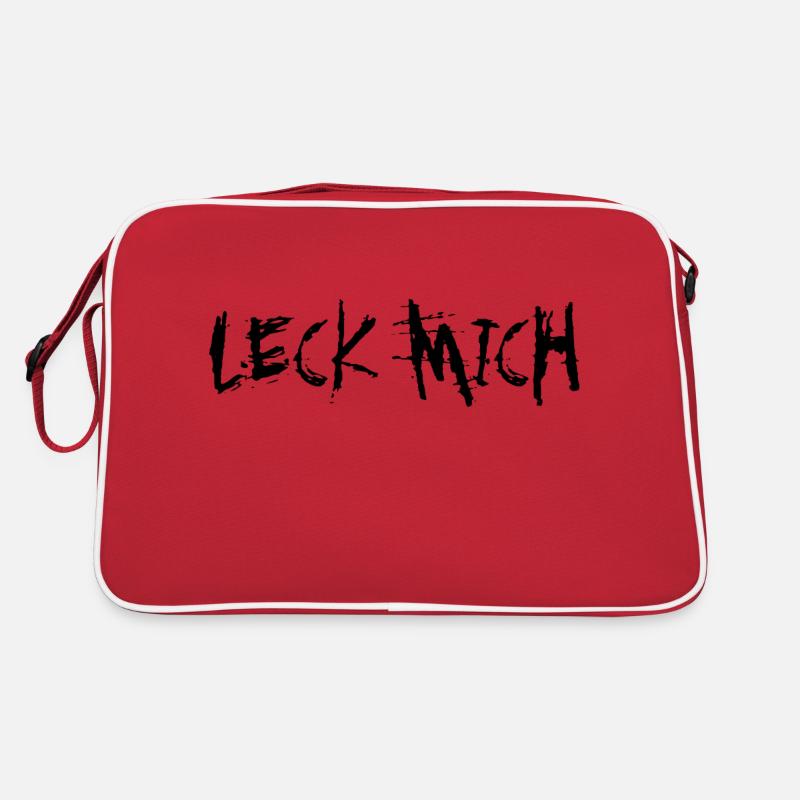 Leck mich Retro Tasche