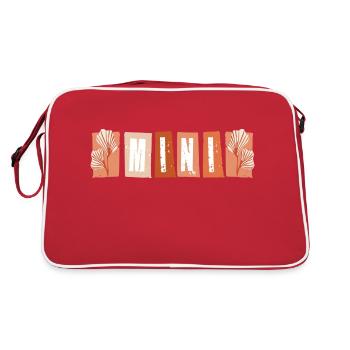 Paper Cut Baby - Retro Bag - red/white - Back