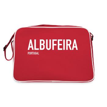 ALBUFEIRA - PORTUGAL - Sac Retro - rouge/blanc - Dos