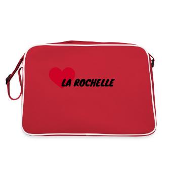 I love La Rochelle - Sac Retro - rouge/blanc - Dos