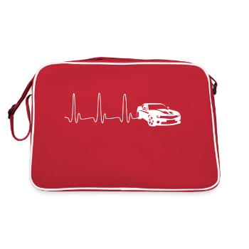 ECG HEADLINING SPORTWAGEN white - Retro Bag - red/white - Back