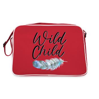 Wild Child - Retro Bag - red/white - Back