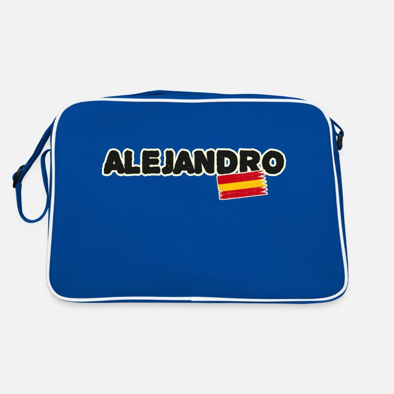 Alejandro Spanish flag Spain Retro Bag