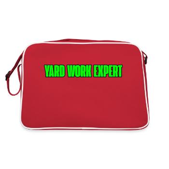 Yard Work Expert 3 - Retro Bag - red/white - Back