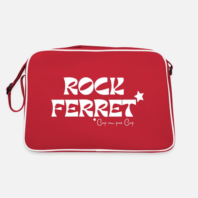 Fels-Frettchen Retro Tasche