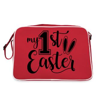 Design my 1st Easter - Sac Retro - rouge/blanc - Dos