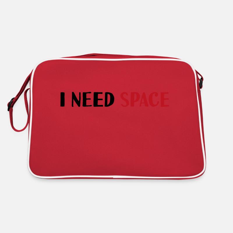 I need space Retro Tasche