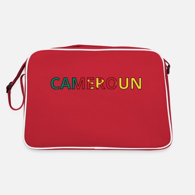 Drapeau Cameroun Sac Retro