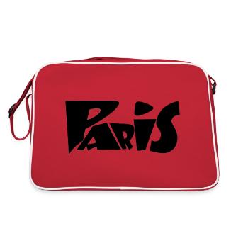 Paris Formes - Sac Retro - rouge/blanc - Dos