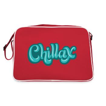 Chill - Retro Bag - red/white - Back