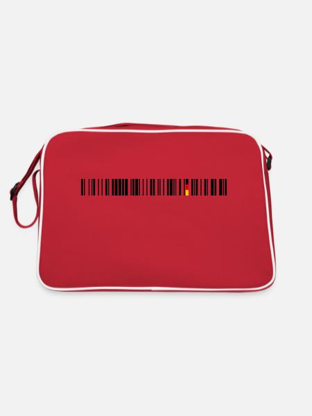 Germany - Retro Bag - red/white - Back