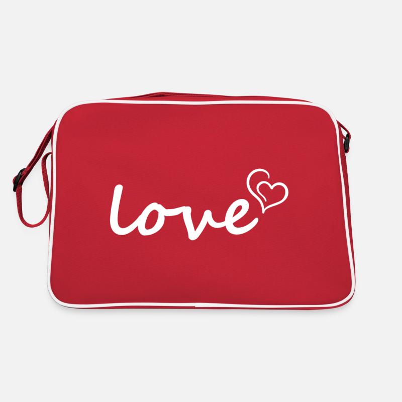 Love - Heart Retro Bag