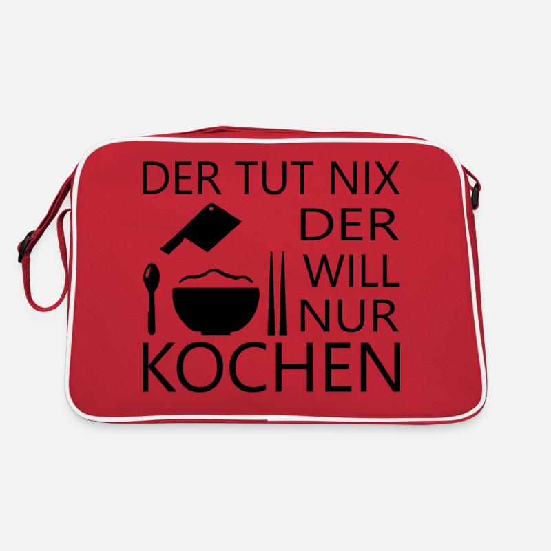 Koch kochen backen Retro Tasche