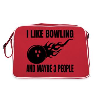 Club de quilles Club de quilles - Sac Retro - rouge/blanc - Dos
