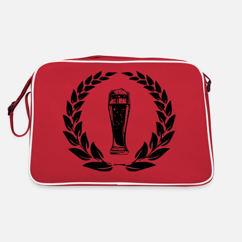 Beer Wreath Retro Bag