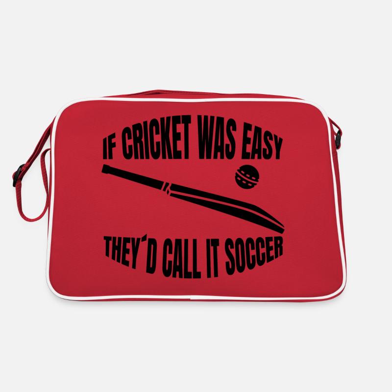 Équipe de cricket Équipe de cricket Équipe de cricket Sac Retro