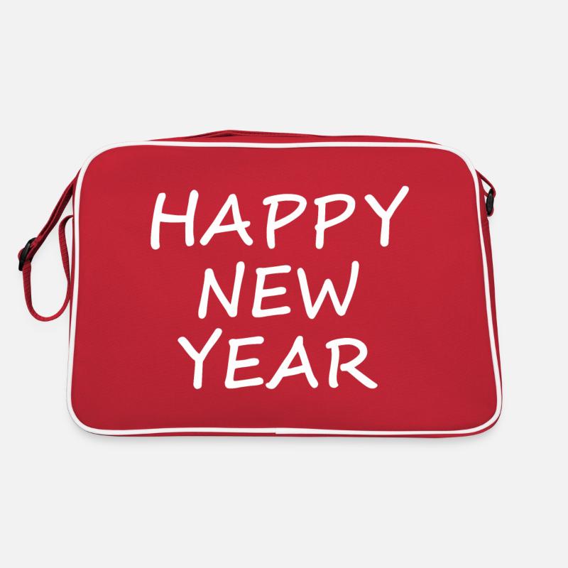 Happy New Year Retro Bag